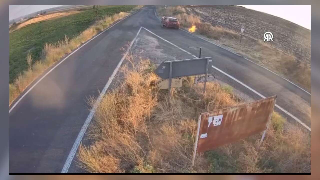 O Anlar Saniye Saniye Kamerada Antik Kent Yakınını Yakan Şüpheli Tutuklandı