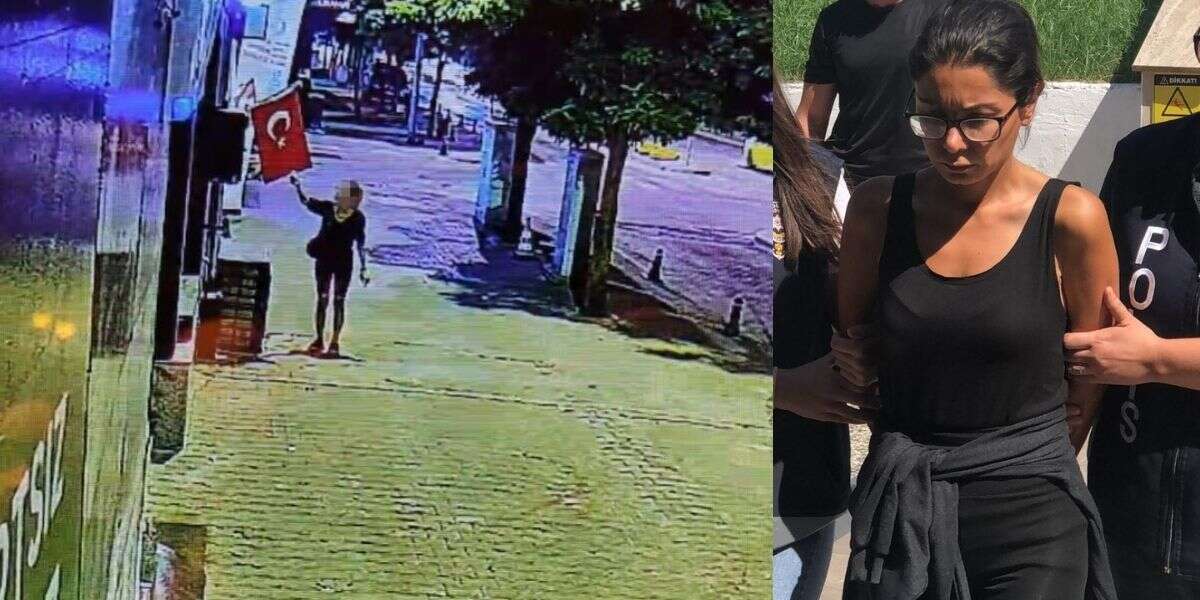 Muğla'da Türk Bayrağını Ateşe Veren Kadın Tutuklandı