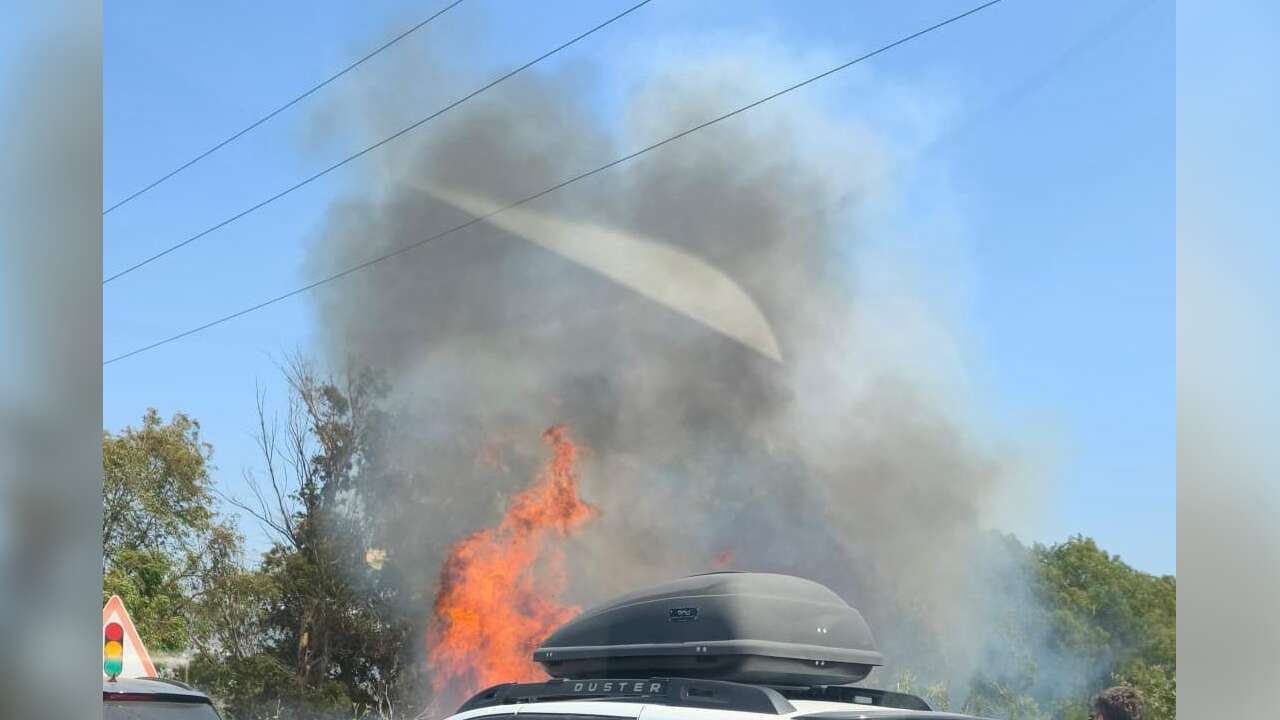 Milas Bodrum Yolunda Yangın Başladı
