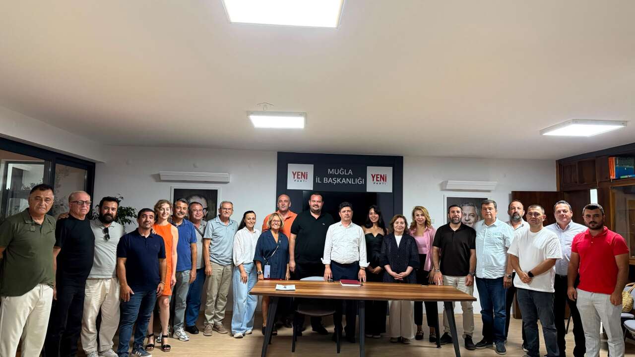 ​Yeni Parti Muğla İl Başkanı Nail Kızıl Ekibini Tanıttı: Görev Dağılımında Kimler Var?
