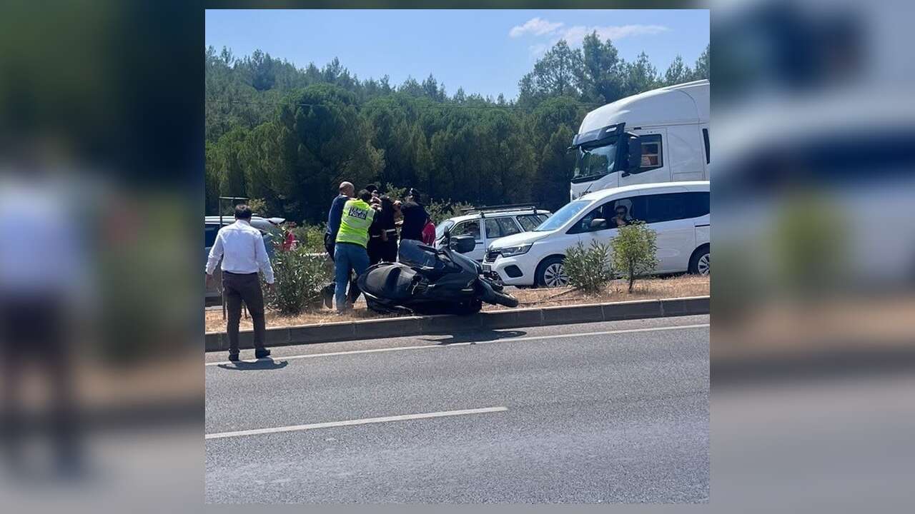 Muğla’da Polisten Kaçan Motosikletli Havaya Ateş Açılmasına Rağmen Durmadı