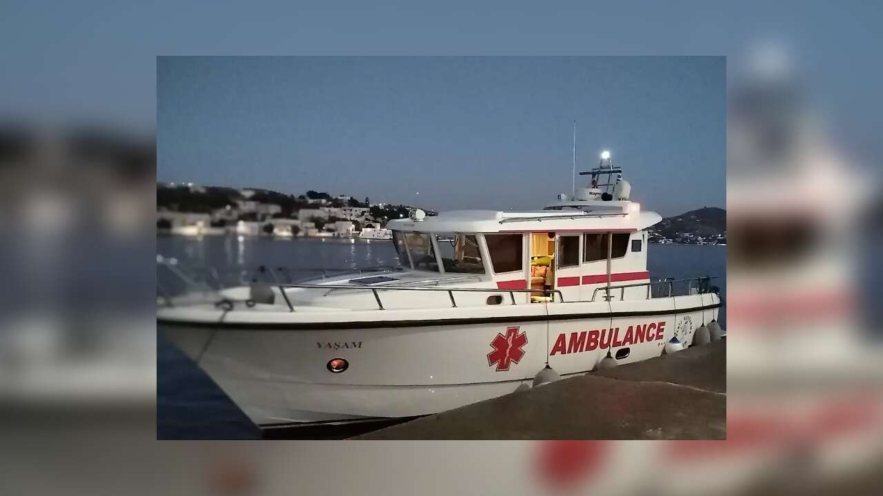 Leros’ta Rahatsızlanan 14 Yaşındaki Türk Çocuk Bodrum’a Getirildi