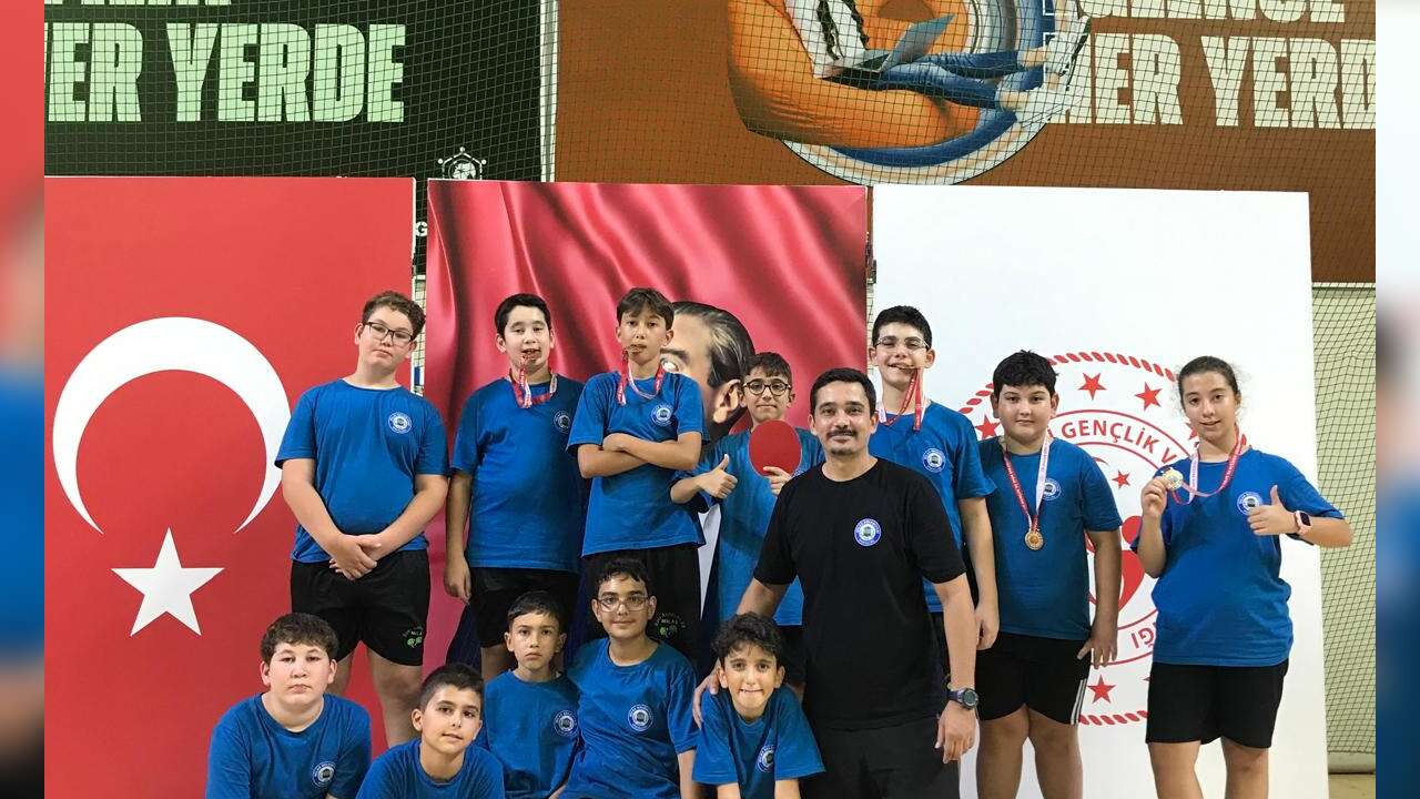 Milas Belediyespor Masa Tenisinde İl Şampiyonluğu