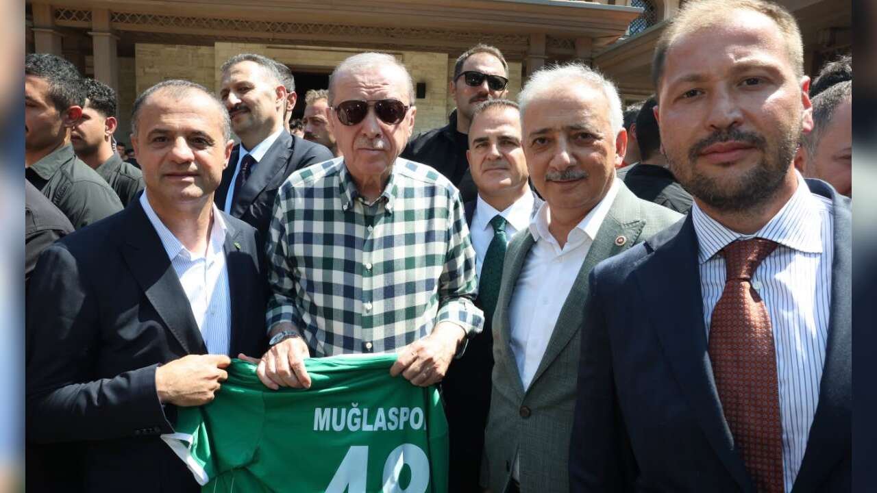 Cumhurbaşkanı Erdoğan’dan Muğlaspor’a Şampiyonluk Tebriği
