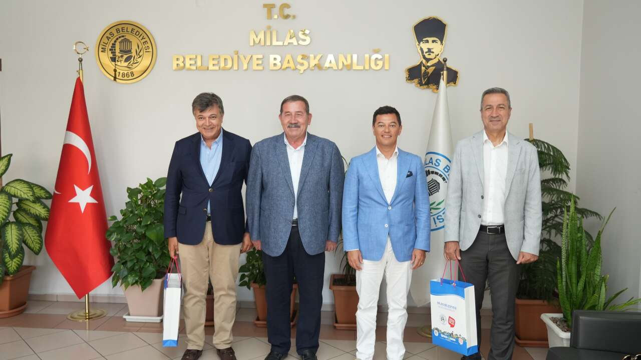 Marmaris ve Milas Belediyelerinden Bölgesel İş Birliği Hamlesi: Acar Ünlü’den Fevzi Topuz’a Ziyaret