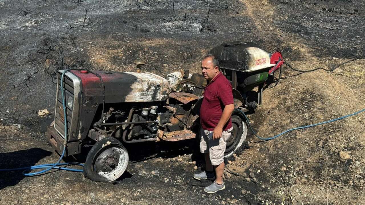 Fethiye’de Yangının Ortasında Kaldı ve Yaşadıklarını anlattı: “Kaçmasaydım Yanacaktım”