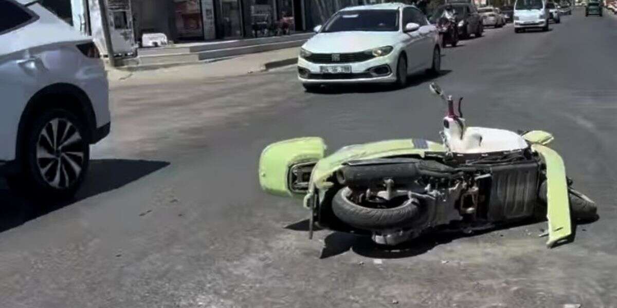 Muğla’da Motosiklet Kazası, Sürücü Yaralandı