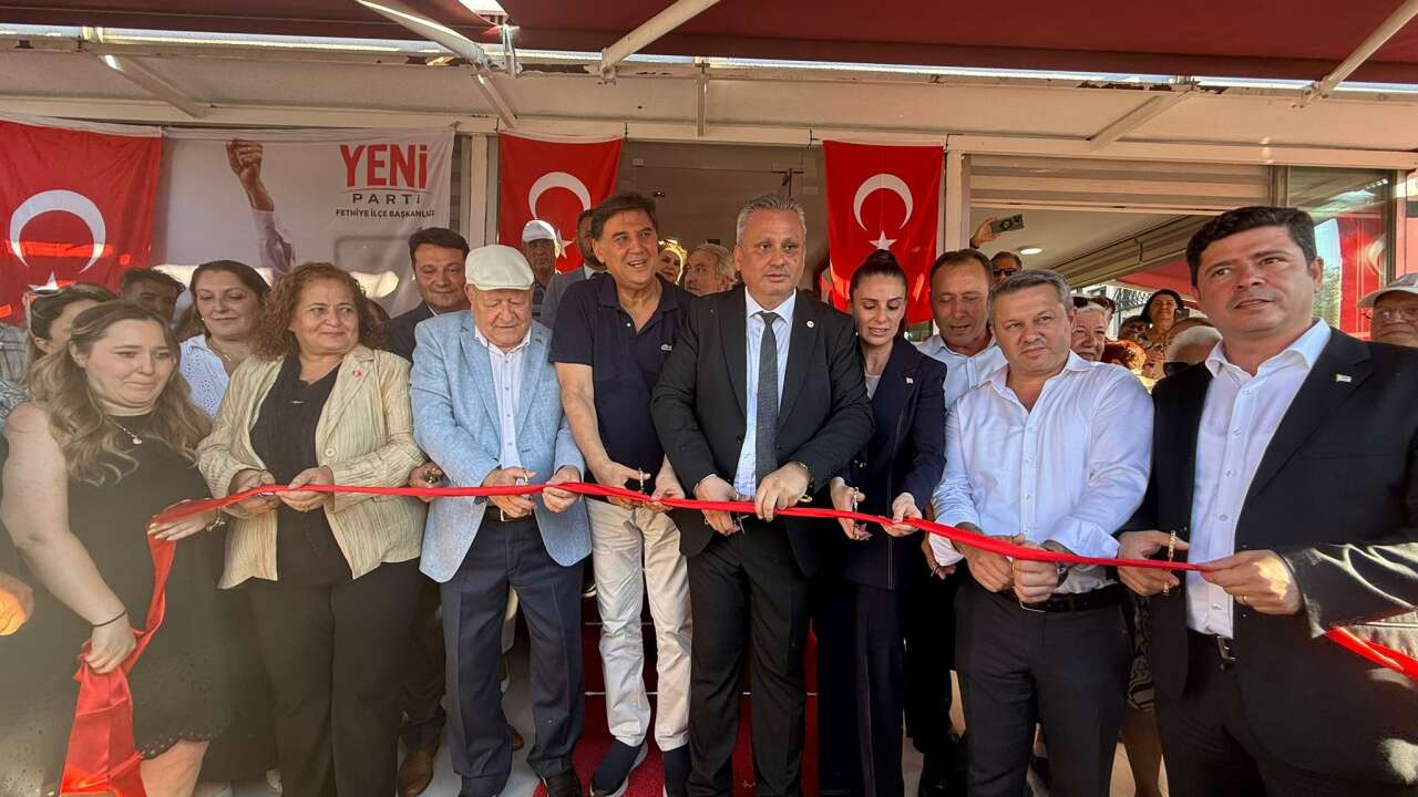 Yeni Parti Fethiye İlçe Başkanlığı Açıldı: “Fethiye Hazır, Muğla Hazır”