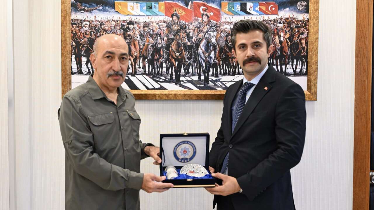 Muğla İl Göç İdaresi Müdürü Cihad Gezen’den İl Emniyet Müdürü Karadeniz’e Ziyaret