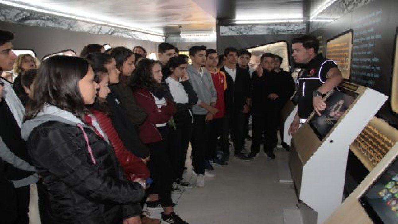 Uyuşturucuyla mücadele tırı Bodrum'da