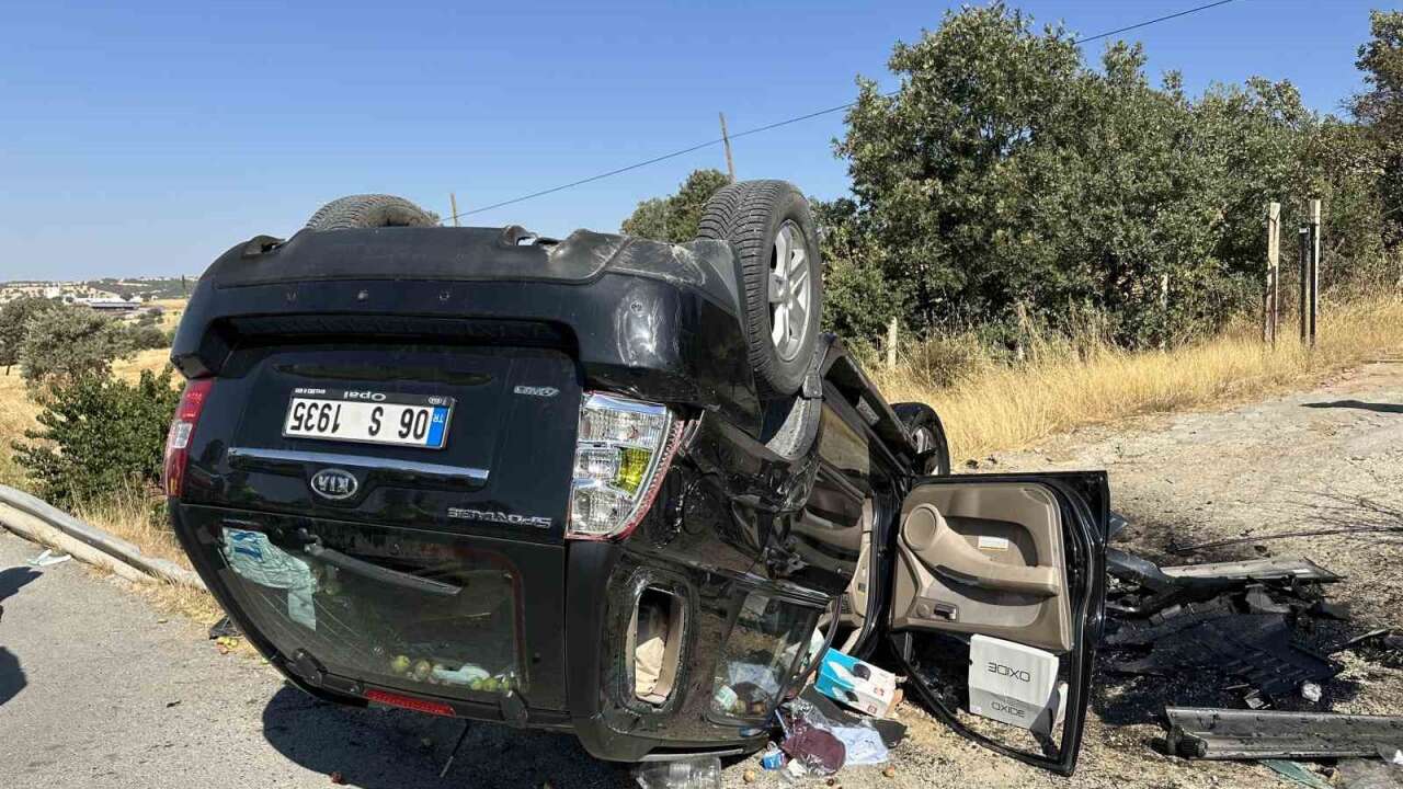 Takla Atan Otomobilin Sürücüsü Hayatını Kaybetti