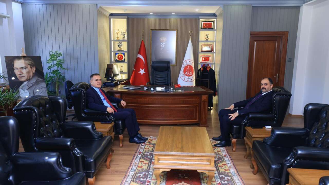Vali Akbıyık’tan Muğla Cumhuriyet Başsavcılığı’na Ziyaret