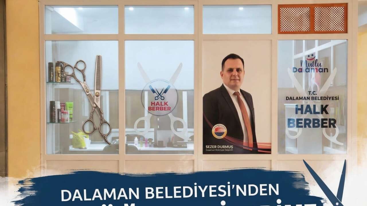 Dalaman Belediyesi’nden Öğrencilere Ücretsiz Saç Tıraşı