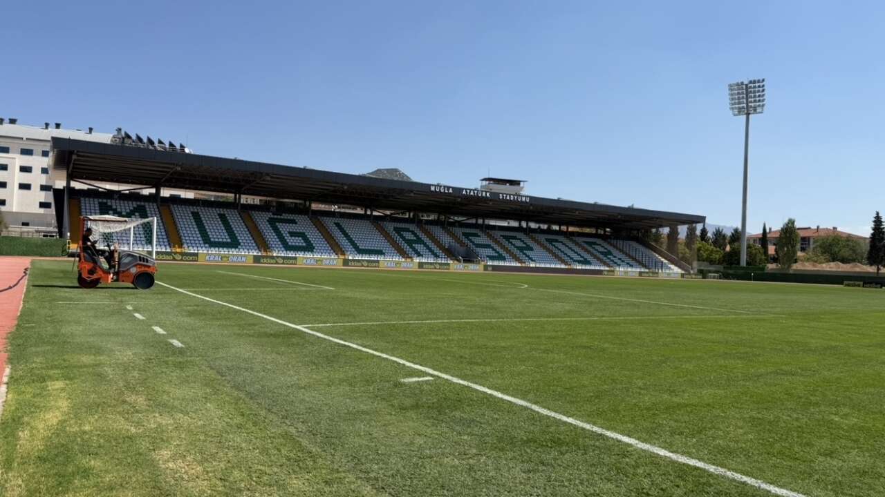 Muğlaspor Evine Dönüyor, Muğla Atatürk Stadyumu Maça Hazır