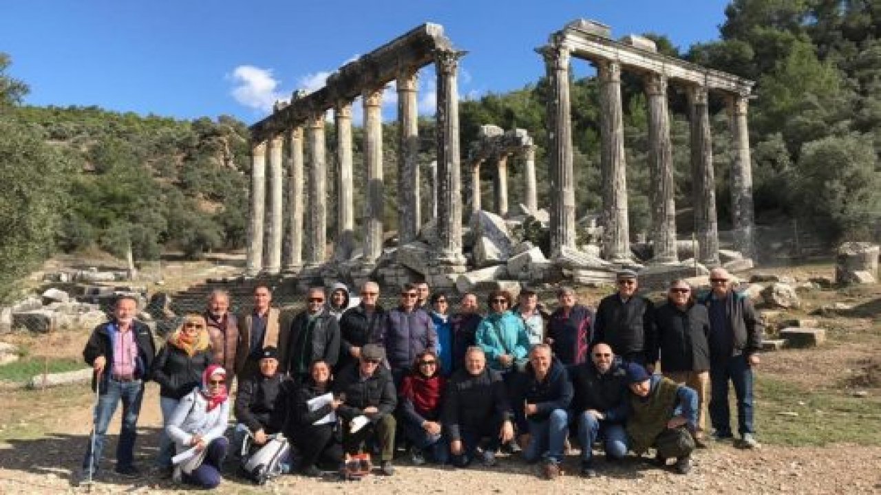 Euromos, turist rehberlerinin  ilgi odağı