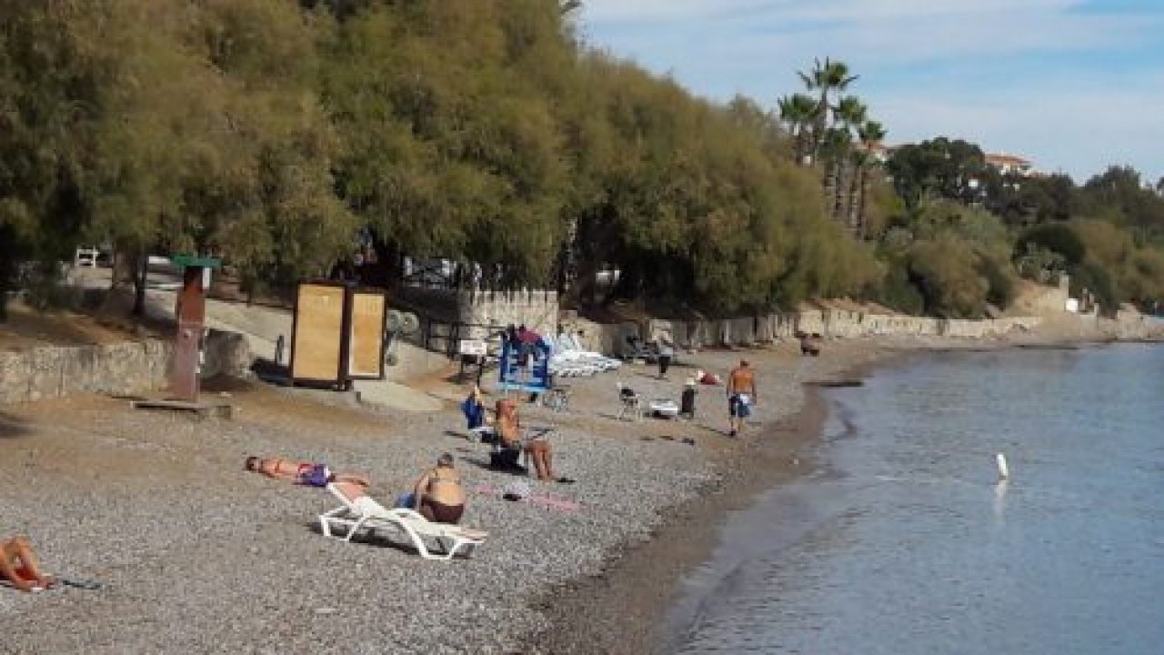 Datça’da deniz keyfi devam ediyor