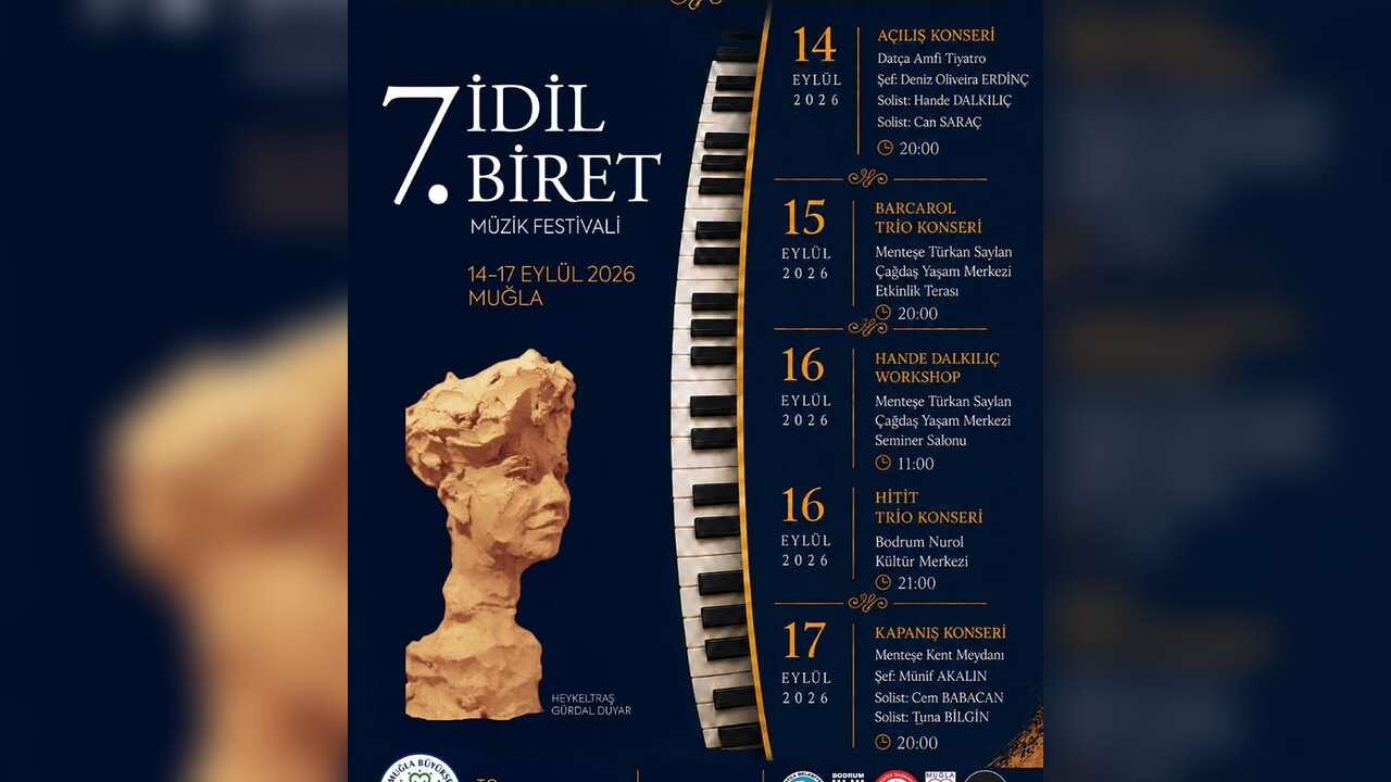 7. İdil Biret Müzik Festivali Muğla'da Başlıyor