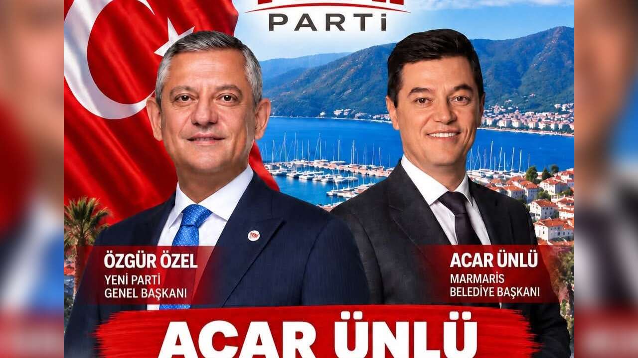 Marmaris Belediye Başkanı Acar Ünlü’nün Yeni Parti’ye Geçeceği Resmen Duyuruldu