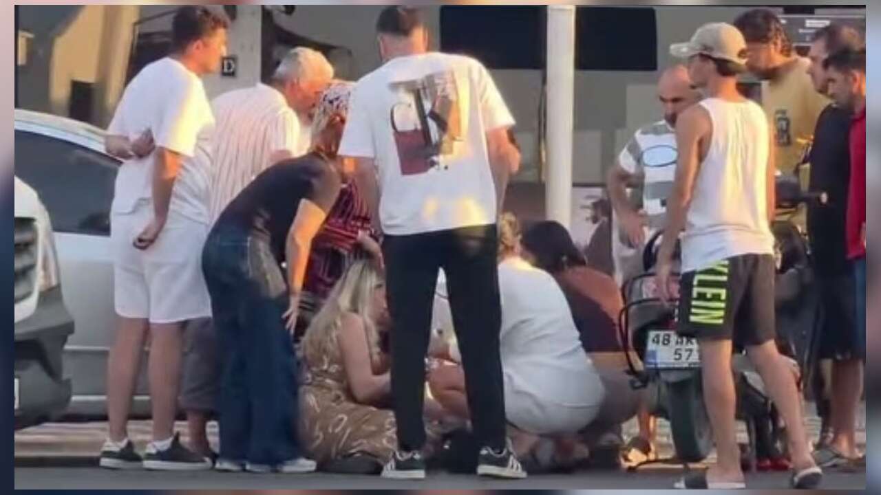 Fethiye Kavşağı’nda Korkutan Çarpışma: Motosiklet Sürücüsü Yaralandı