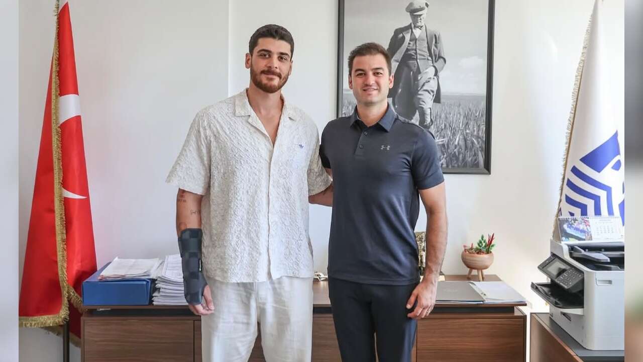 Survivor’a Damga Vuran Yarışmacı Poyraz’dan Başkan Mandalıncı’ya Ziyaret