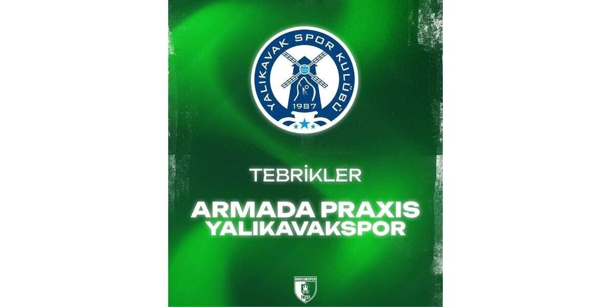 Armada Praxis Yalıkavakspor’a Cumhurbaşkanlığı Kupası Gururu: Bodrum’da Plaket Takdim Edilecek
