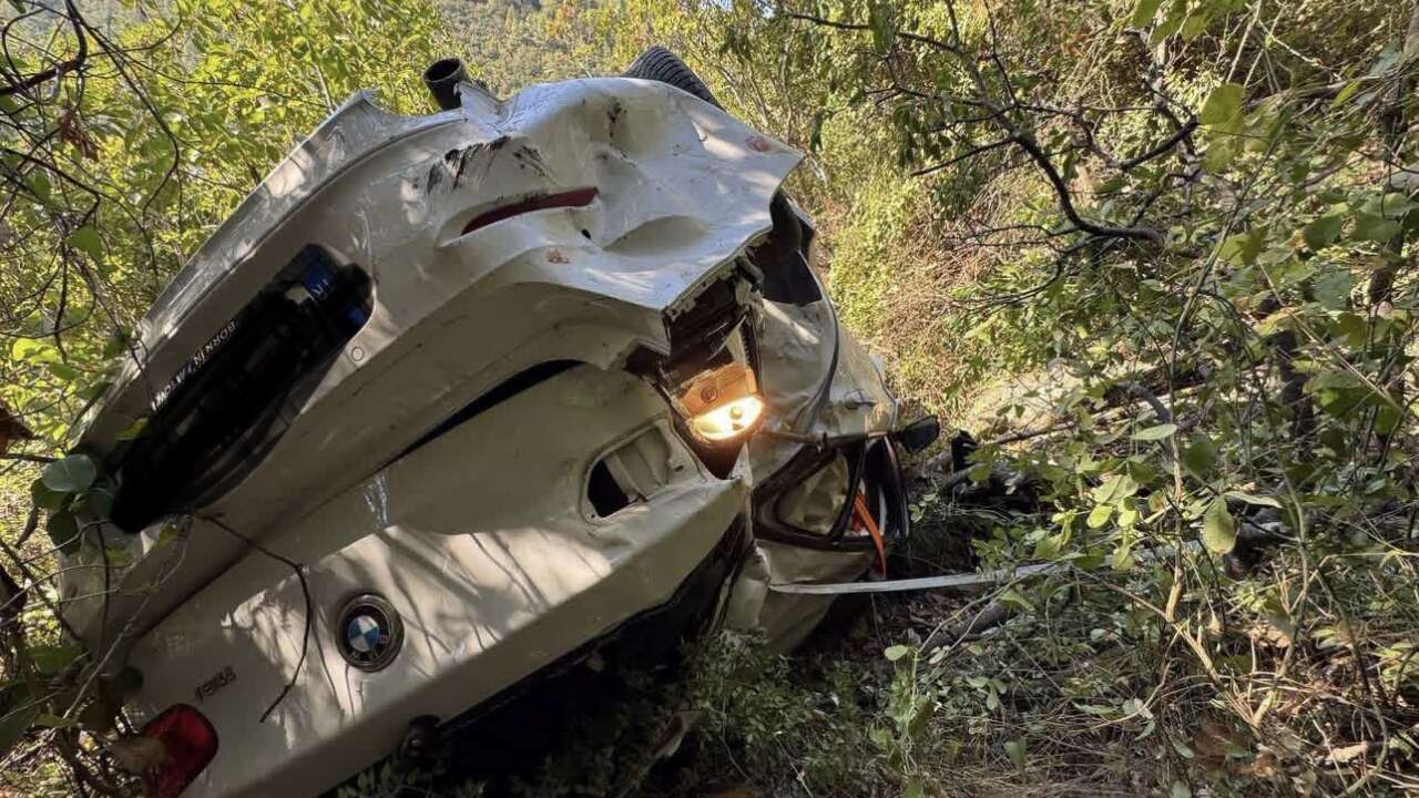 Muğla’da Tıp Fakültesi Öğrencisi Hurdaya Dönen Araçtan Sağ Çıktı