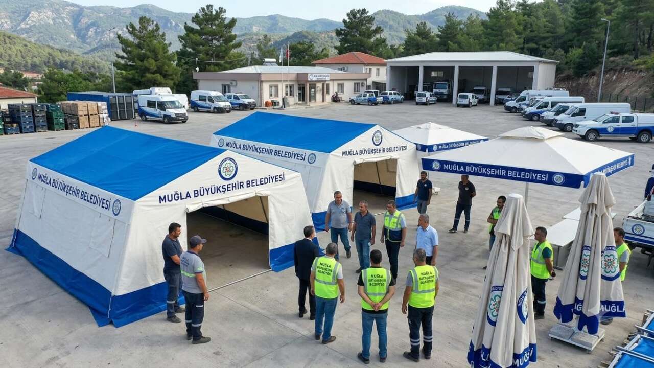 Muğla Büyükşehir Belediyesi Taziye Çadırı ve Gölgelik Alımı İçin İhaleye Çıkıyor
