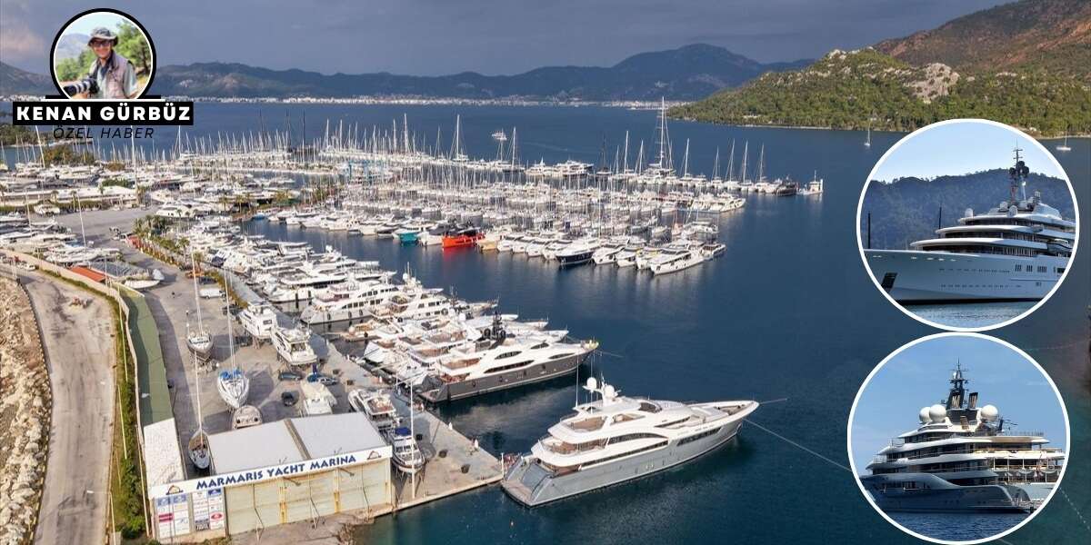 Muğla’nın Turizm Cennetlerine Lüks Yat Akını Bodrum, Marmaris ve Fethiye’de Milyon Dolarlık Yatlar Dikkat Çekiyor