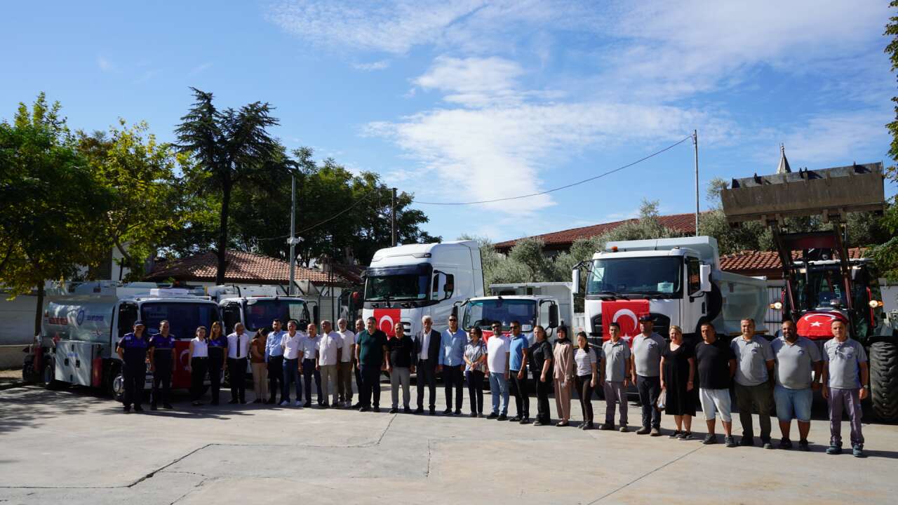 Ula Belediyesi Araç Filosunu Güçlendiriyor, 6 Yeni Araç Hizmete Alındı