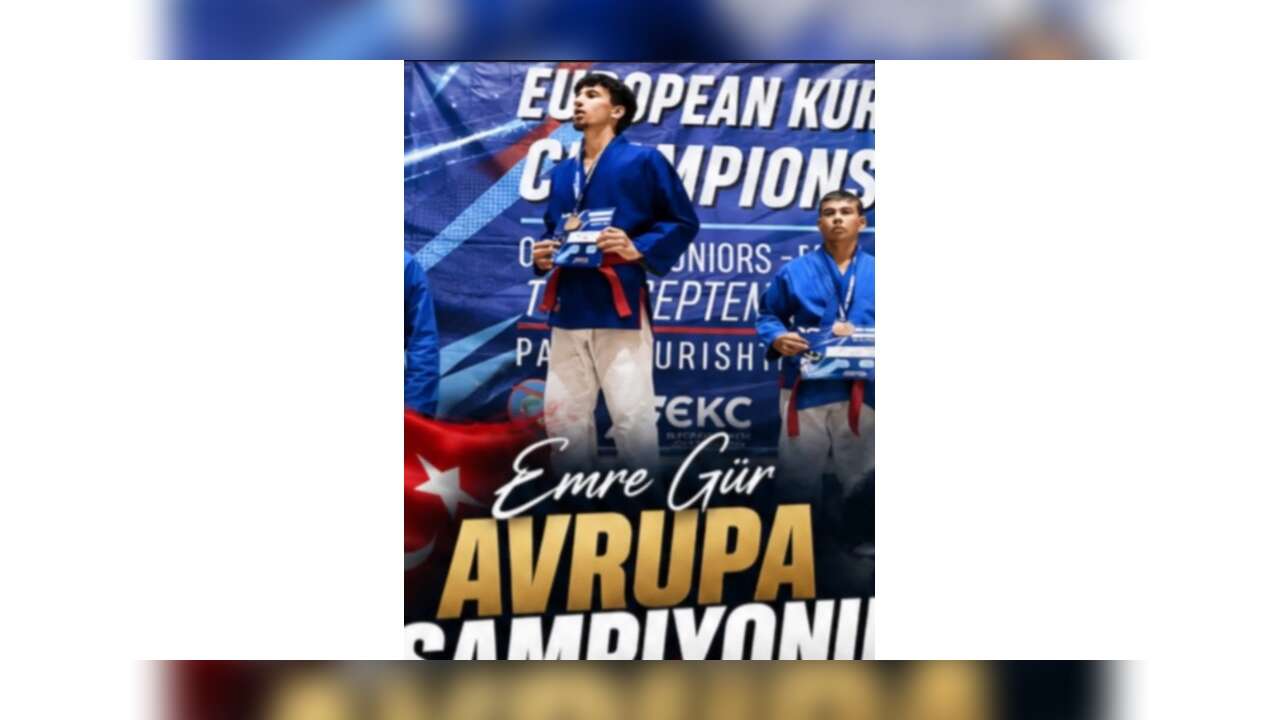 Emre Gür Avrupa Şampiyonu Oldu: Kuraşta Türkiye’yi Zirveye Taşıdı