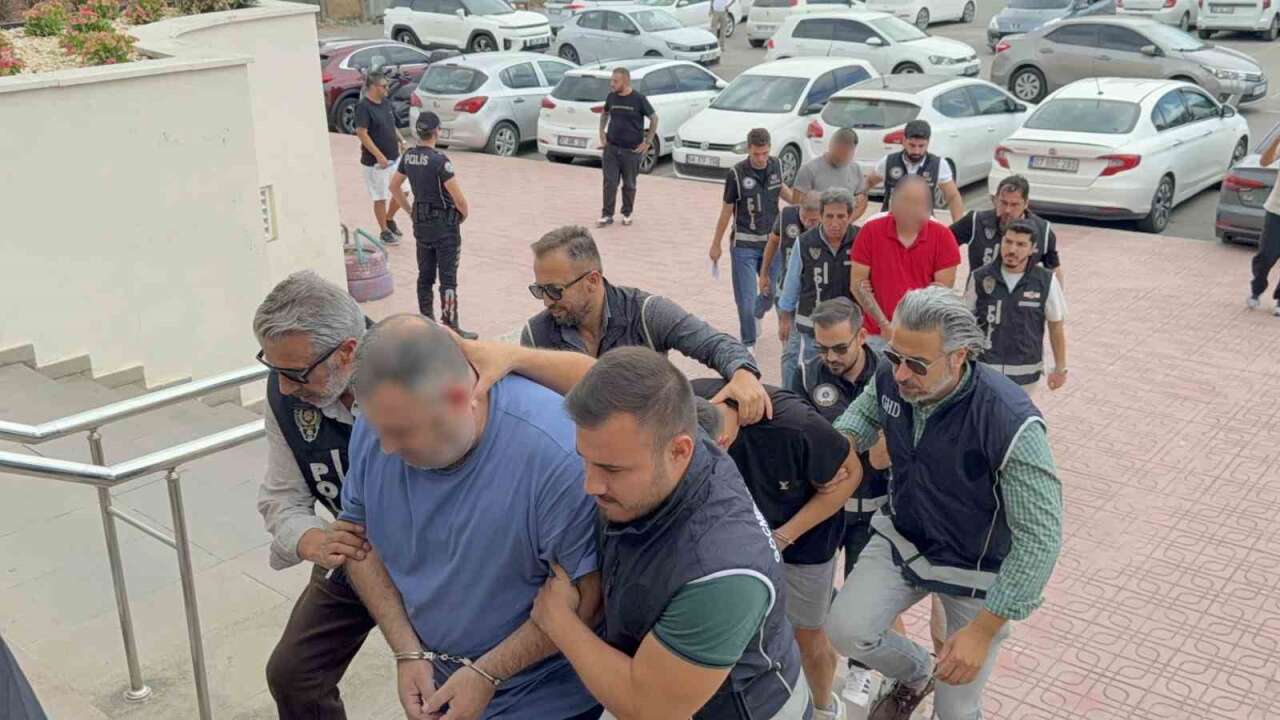 Bodrum’da Tefecilik Operasyonu: 8 Şüpheli Adliyeye Sevk Edildi