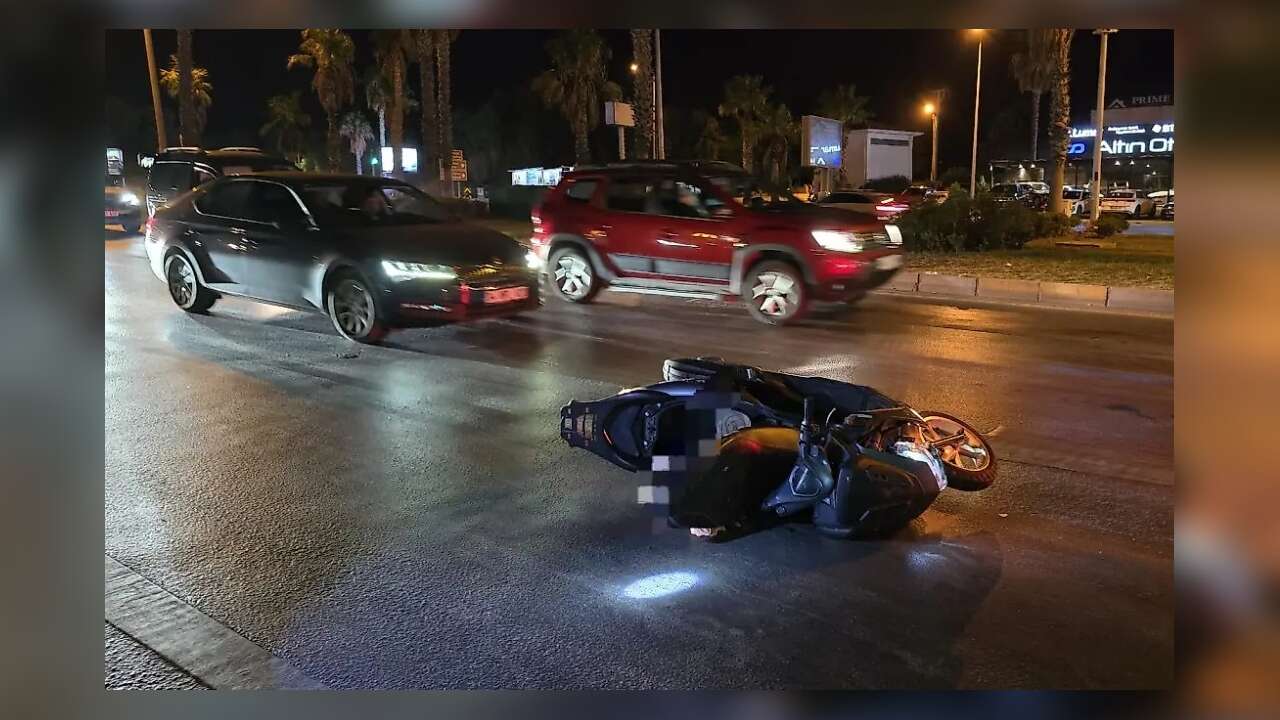 Bodrum'da İlginç Olay, Kazanın Ardından Koşarak Kaçtı