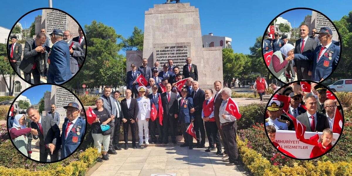 Muğla’da 19 Eylül Gaziler Günü İçin Anlamlı Yürüyüş