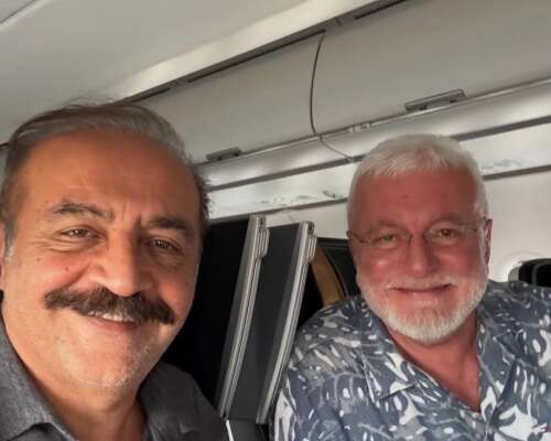 Muğla’da Sürpriz Buluşma: Sanat Dünyasının İki Usta İsmi Aynı Karede