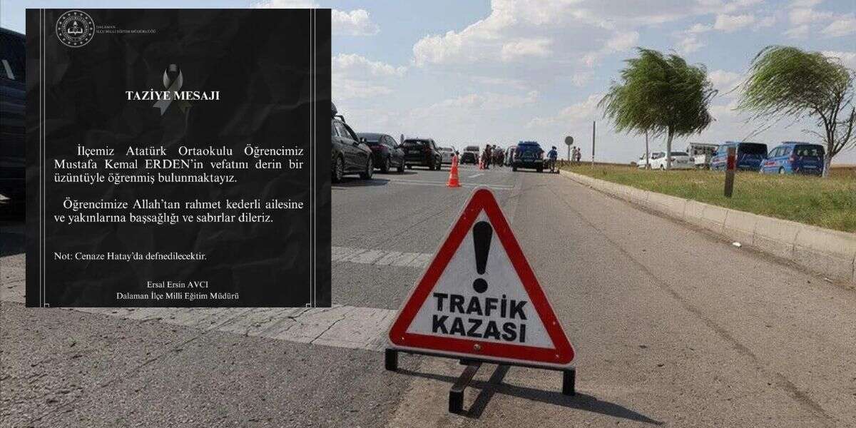 Dalaman’da 15 Yaşındaki Genç Motosiklet Kazasında Hayatını Kaybetti