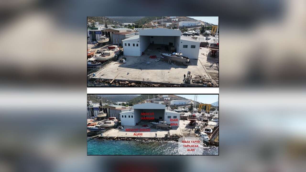 Bodrum’a 55 Milyon TL’lik Yat Tesisi, Yıllık 50 Tekneye Bakım Yapılacak