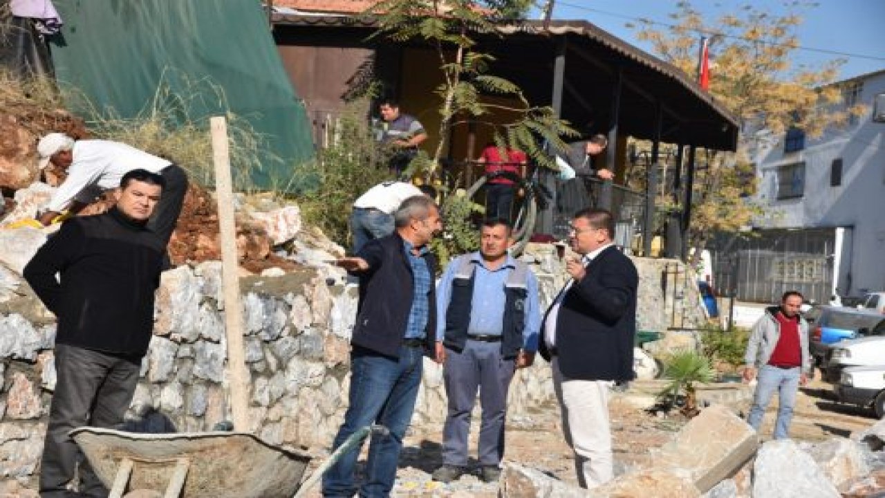 Tokat, çalışmaları yerinde inceledi