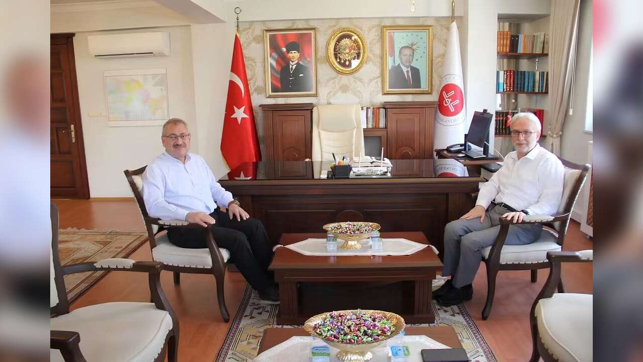 Erzurum İl Müftüsü Yaşar Çapçı’dan Muğla İl Müftüsü Dr. Rüstem Can’a Nezaket Ziyareti