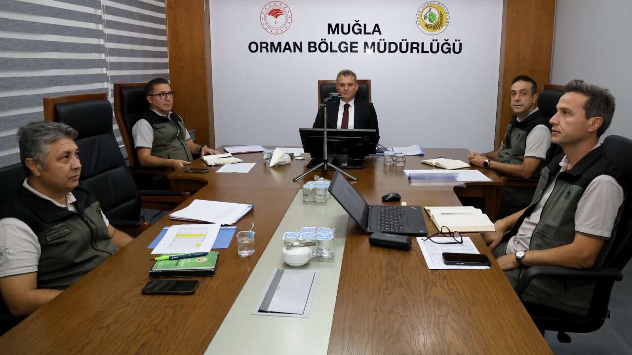 Muğla Orman Bölge Müdürlüğünde İşletme Pazarlama Toplantısı Yapıldı