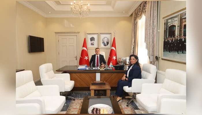 Elvan Göçer’den Vali Akbıyık’a Ziyaret