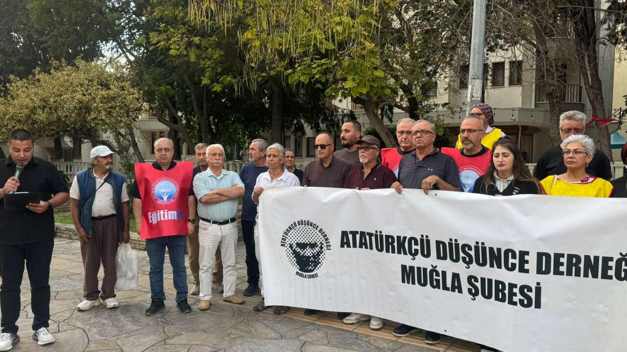 ADD Muğla Şubesi’nden Atatürk Büstünün Parçalanmasına Tepki