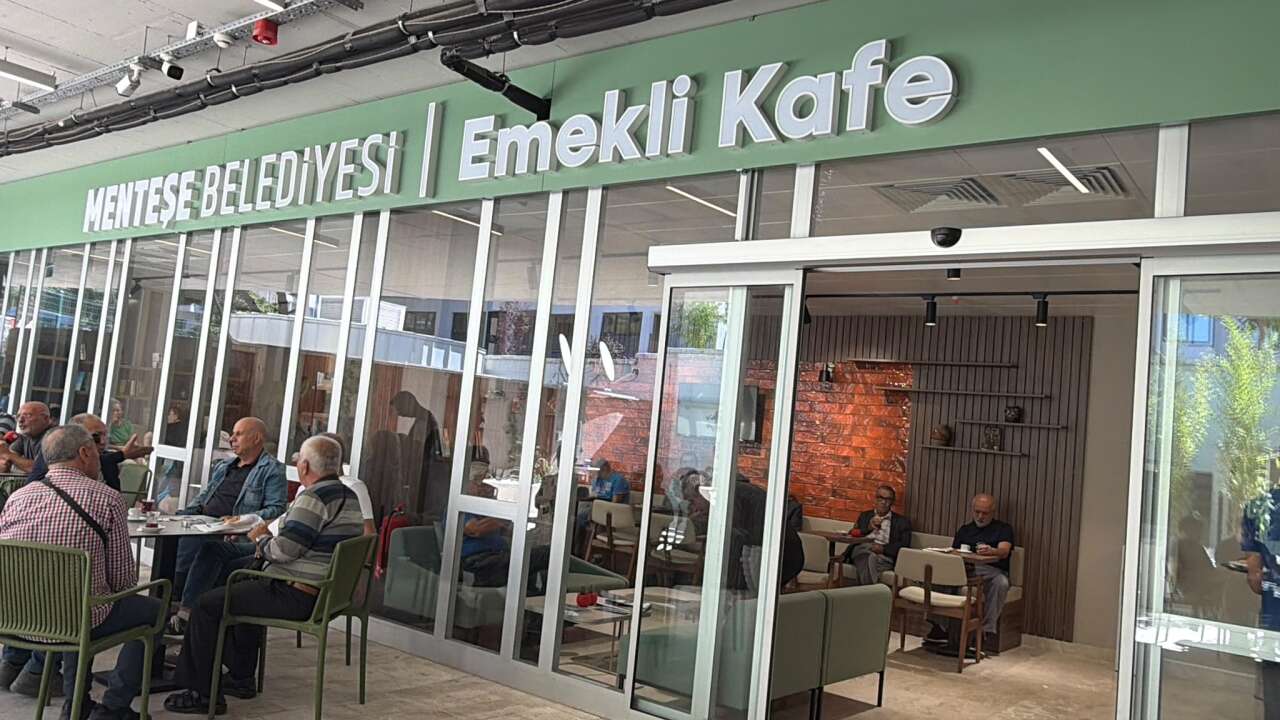 Menteşe’de Emekli Kafe Hizmete Başladı