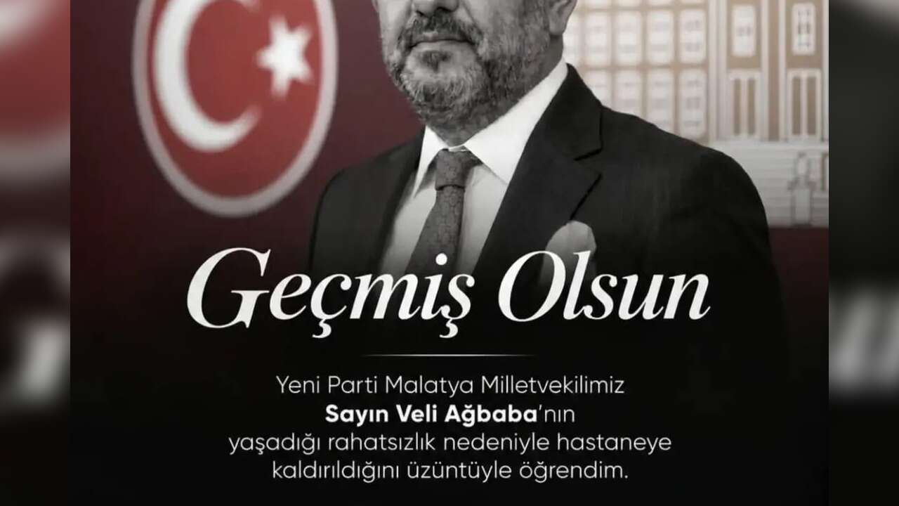 Mesut Günay’dan Veli Ağbaba’ya Geçmiş Olsun Mesajı