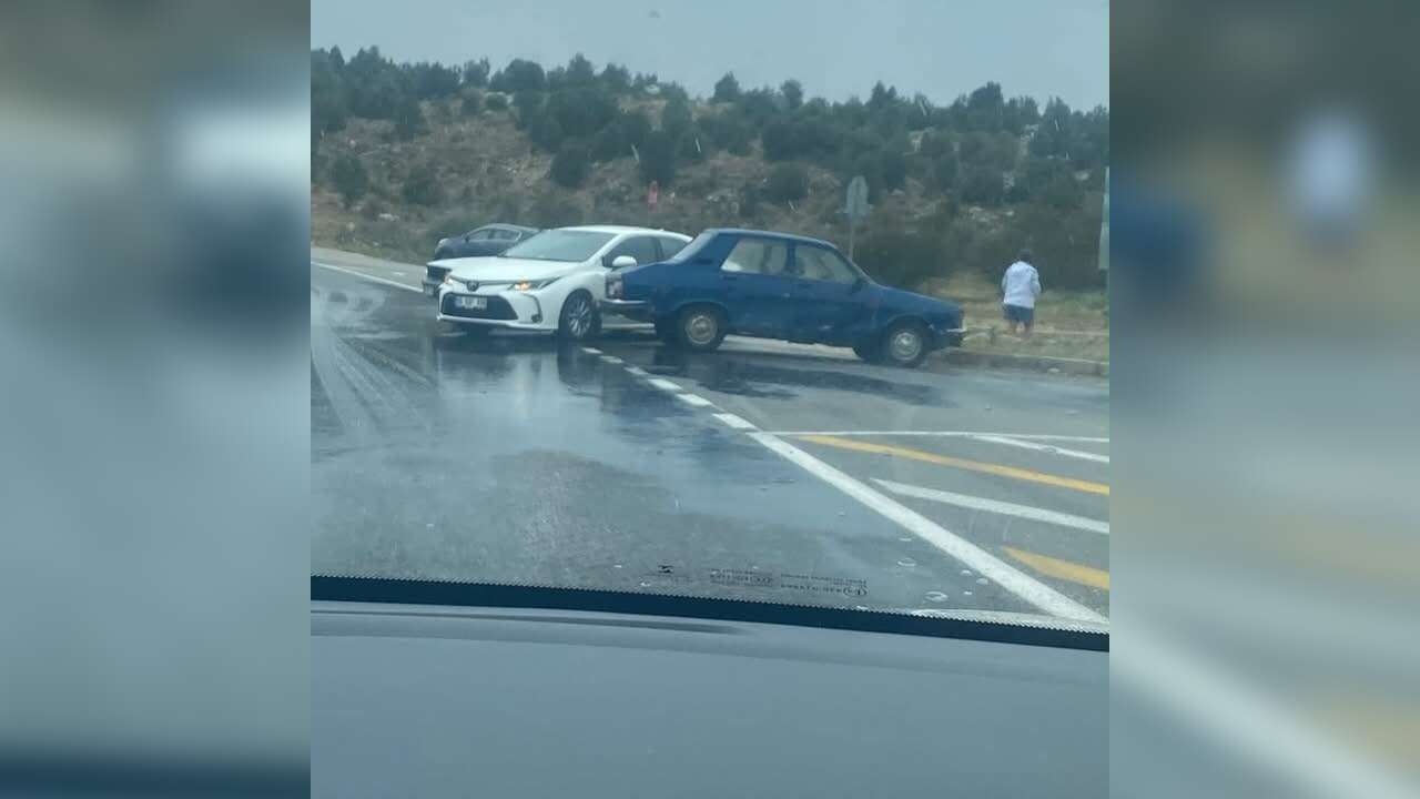 Muğla’da Yağış Kazayı Beraberinde Getirdi