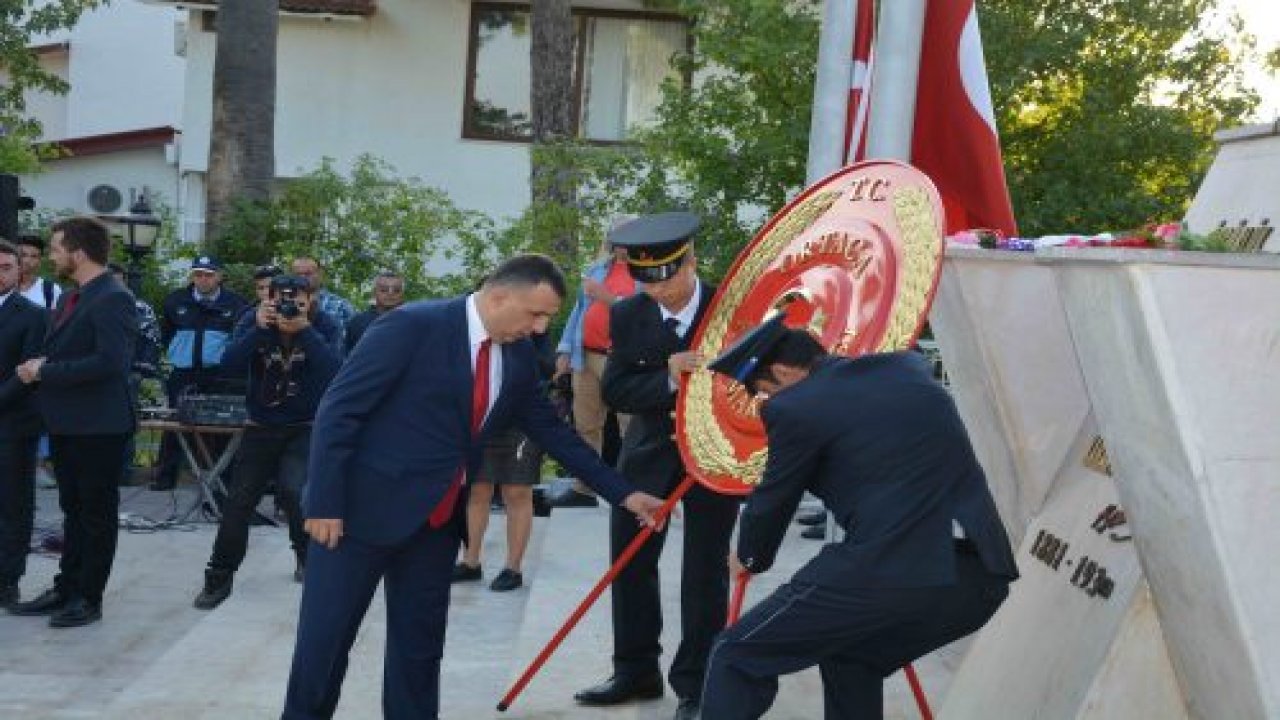 Ortaca'da 10 Kasım Atatürk’ü Anma Töreni