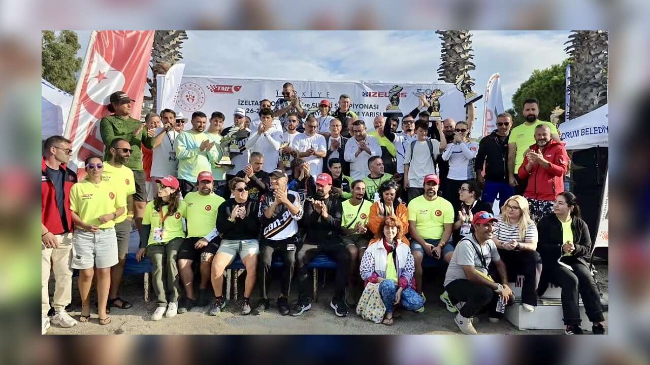 Bodrum’da İzeltaş MotoSurf ve Sujeti Rüzgarı Esti