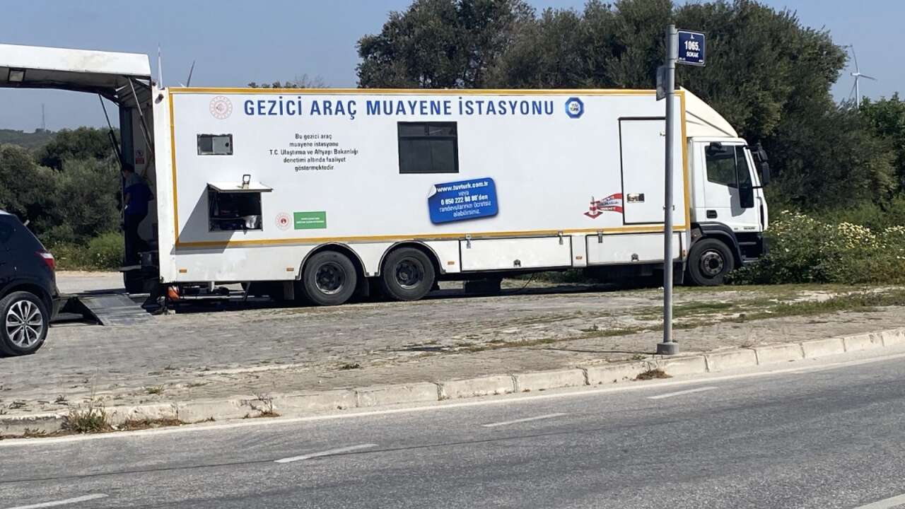 TÜVTÜRK Gezici Muayene İstasyonu Dalaman’da Hizmet Veriyor