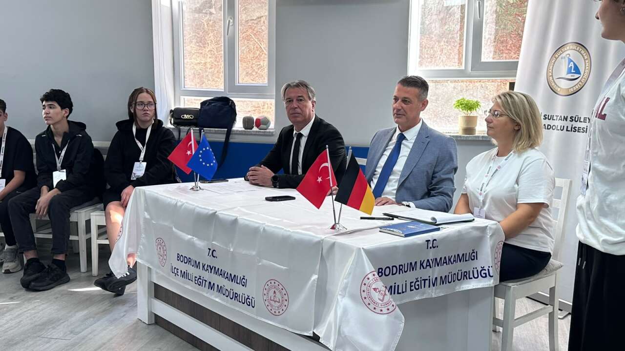 Bodrum’da Türk ve Alman Öğrenciler Buluştu: Alman Öğrenciler Bodrum’a Hayran Kaldı