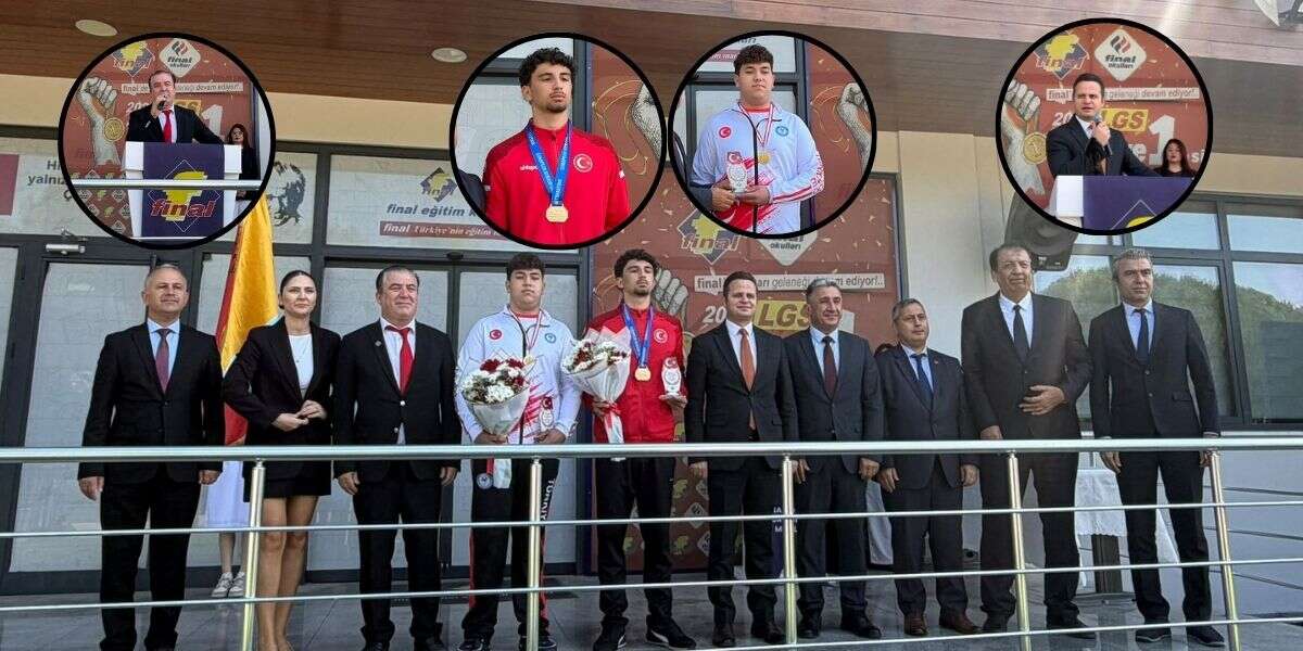 Muğla Final Okulları’nda Dünya ve Avrupa Şampiyonlarına Ödül Töreni