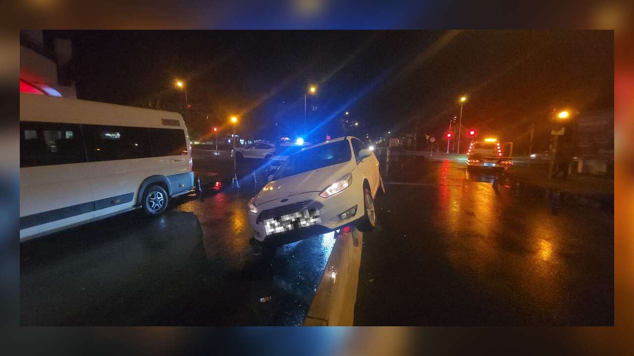 Menteşe'de Trafik Ekiplerini Şaşkına Çeviren Kaza